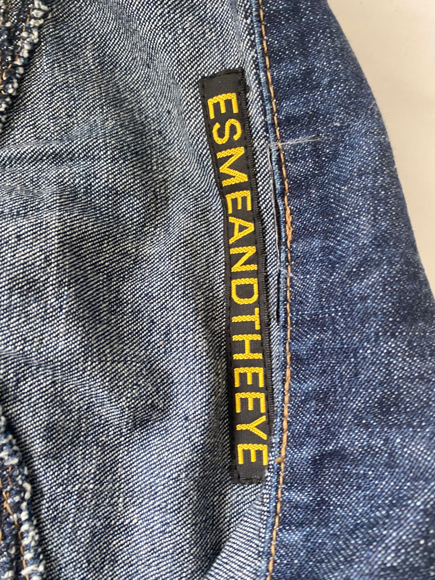 Mango Embellished Denim Jacket Size 6