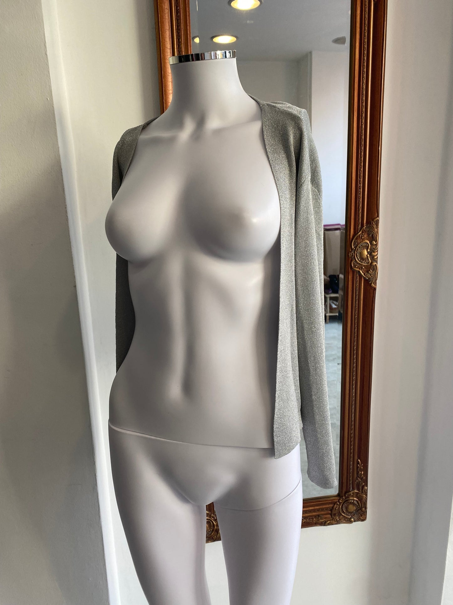 Phase Eight Silver Cardigan Size 16