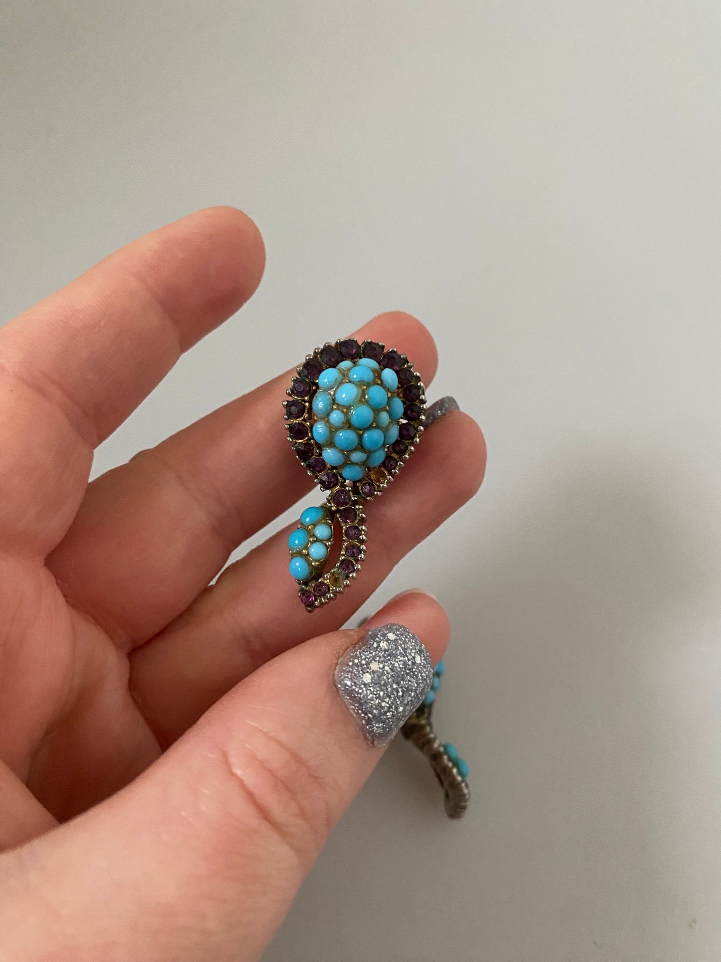 Christian Dior clip on earrings by Mitchel Maher