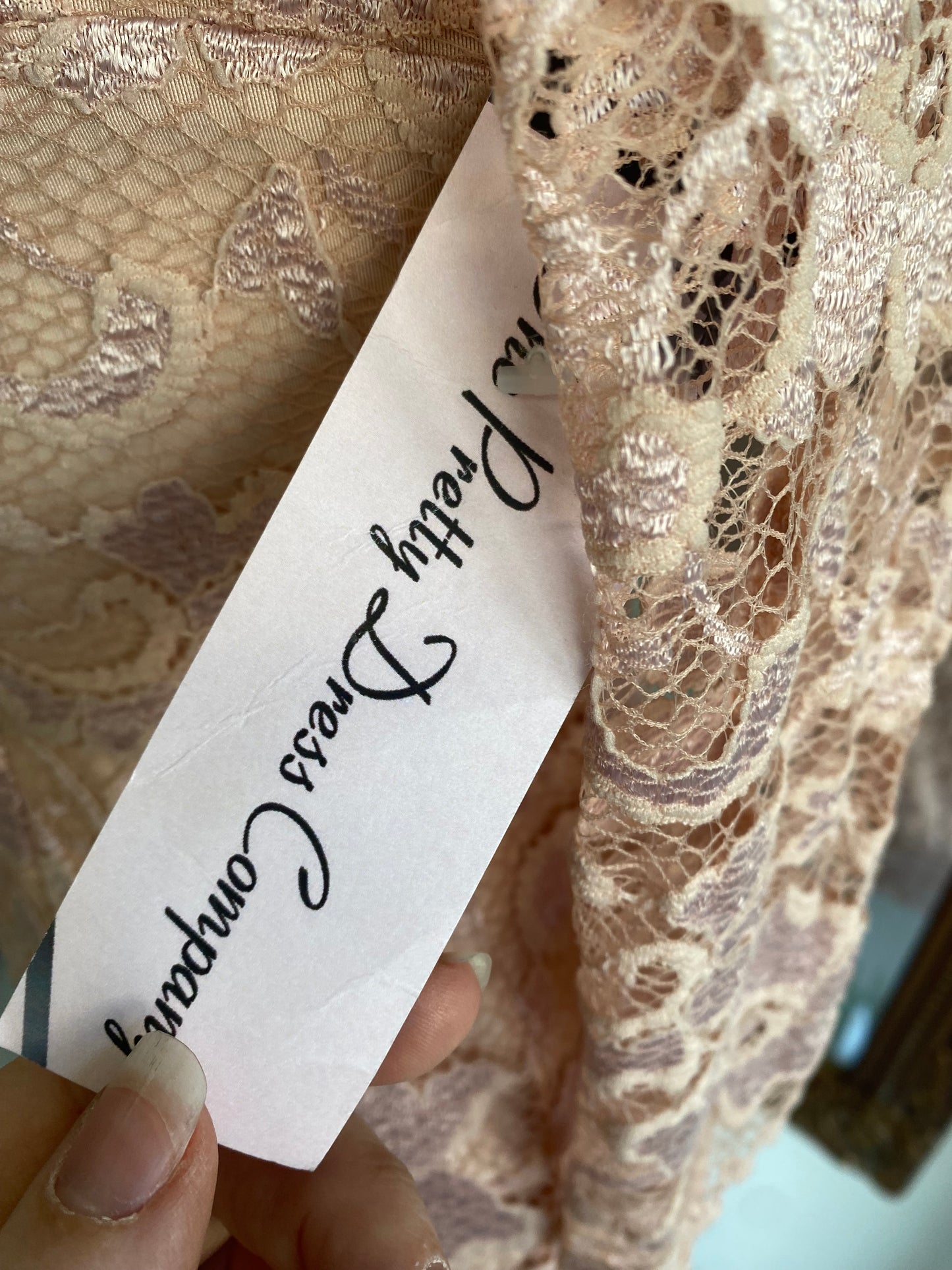 The pretty dress company lace dress size 8