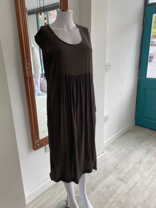 Masai Khaki Dress Size Medium 12-14