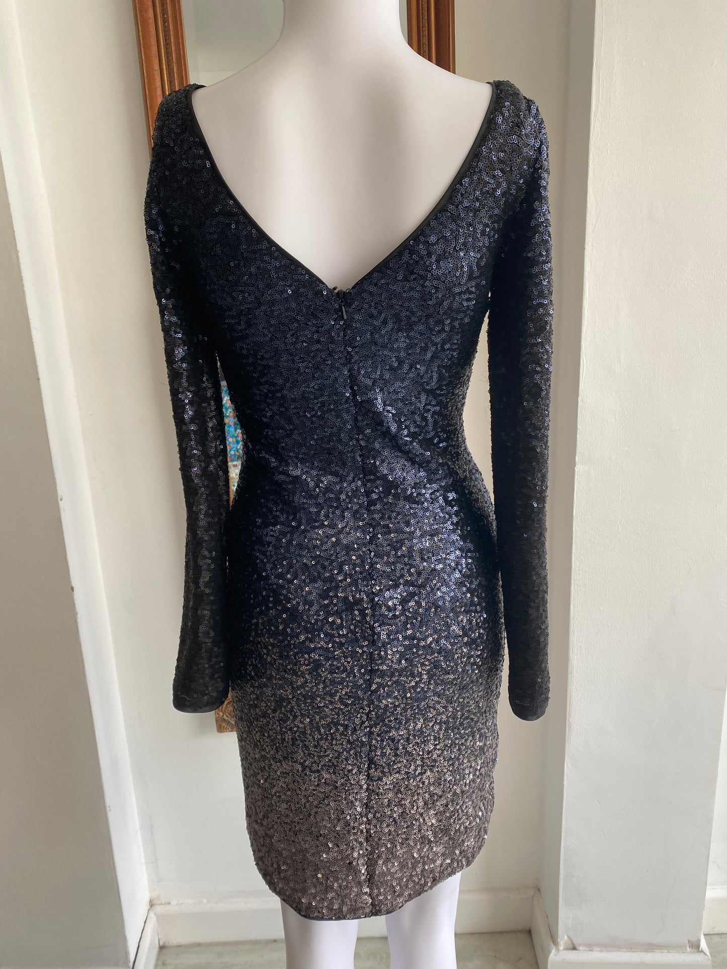 Coast ombré sequin dress size 8