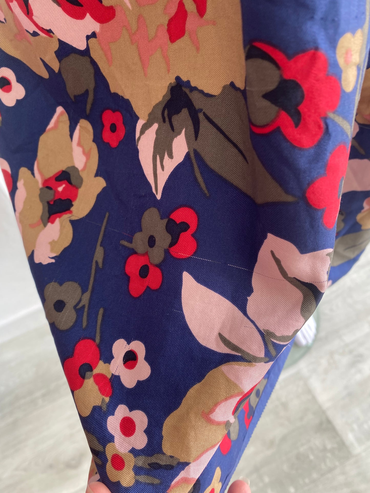 Hobbs NW3 Silk Floral Print Dress Size 12