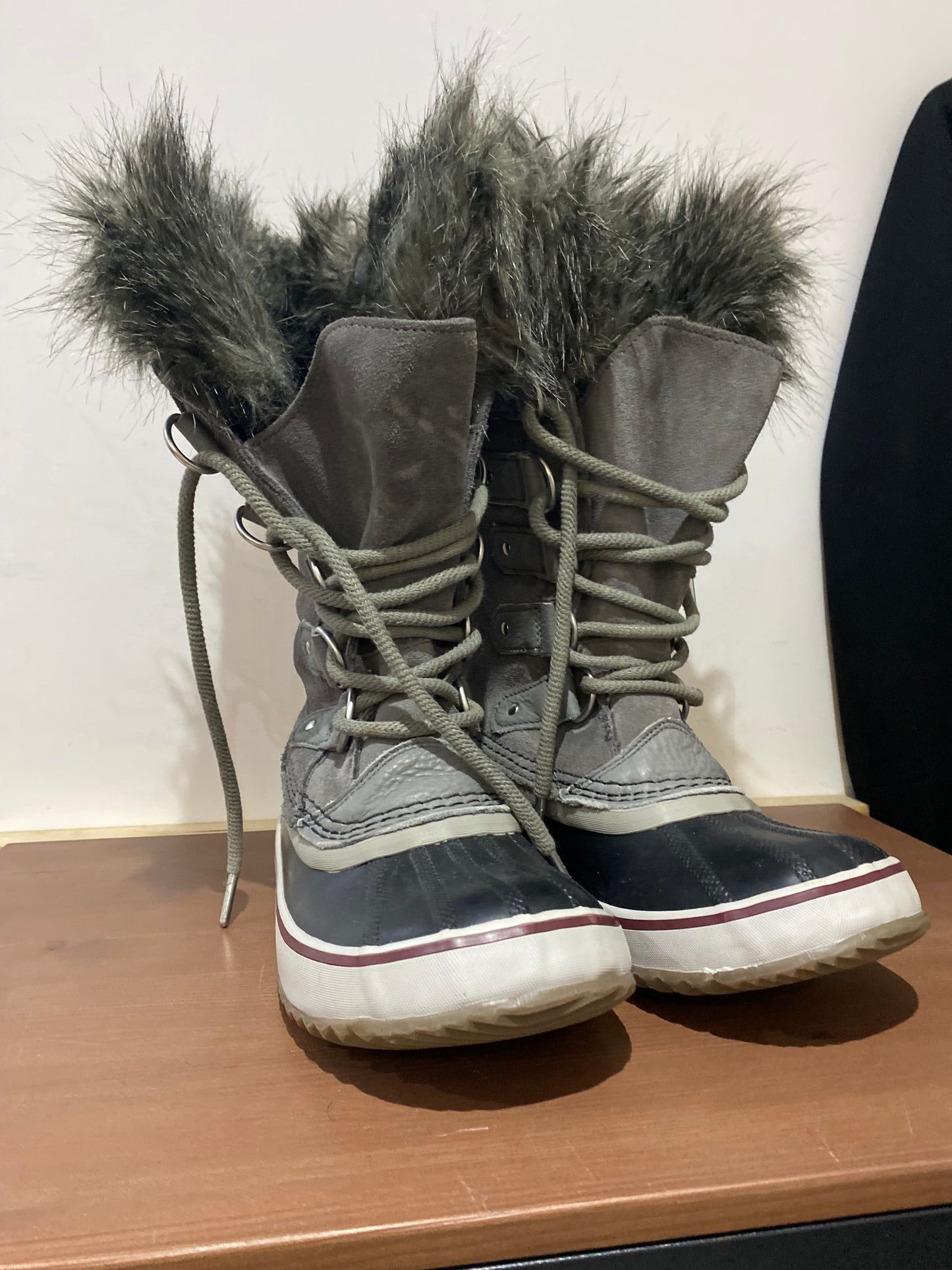 Sorel Grey Snow Boots Size 3