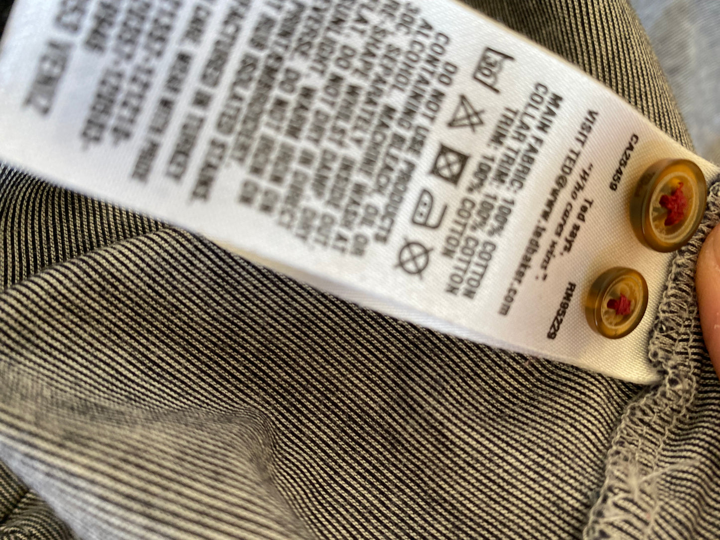 Ted Baker Grey Tshirt Size XXL