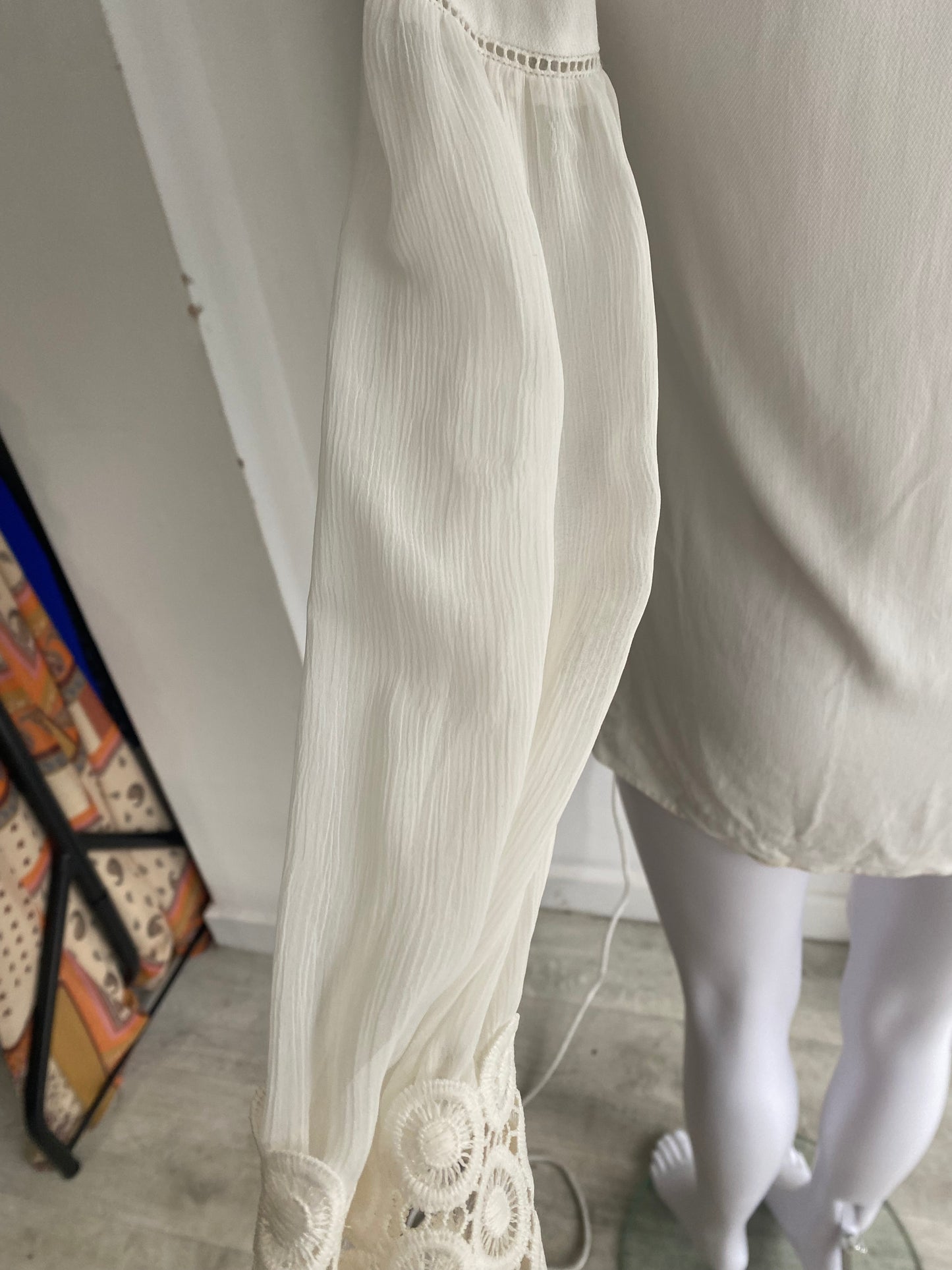 Massimo Dutti White Top Size 8-10