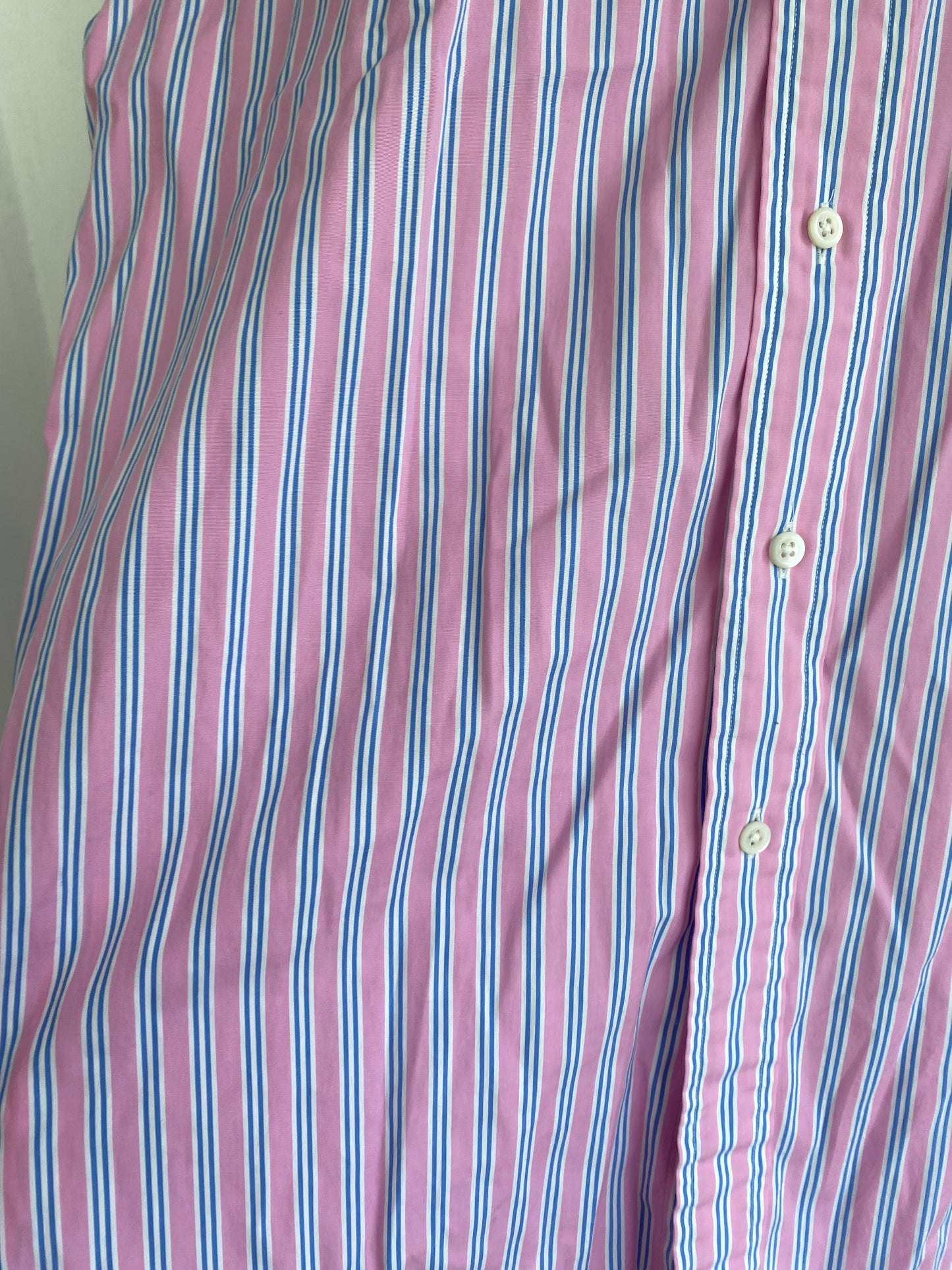 Polo Ralph Lauren Pink Striped Shirt Size XL
