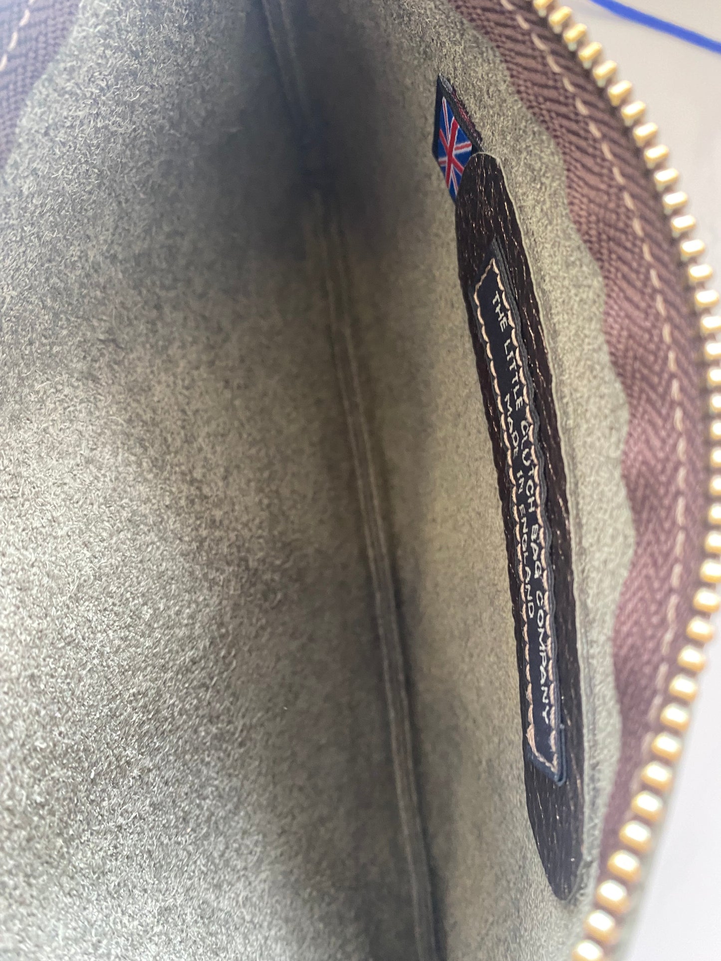 The Little Clutch Company Bronze Clutch Bag