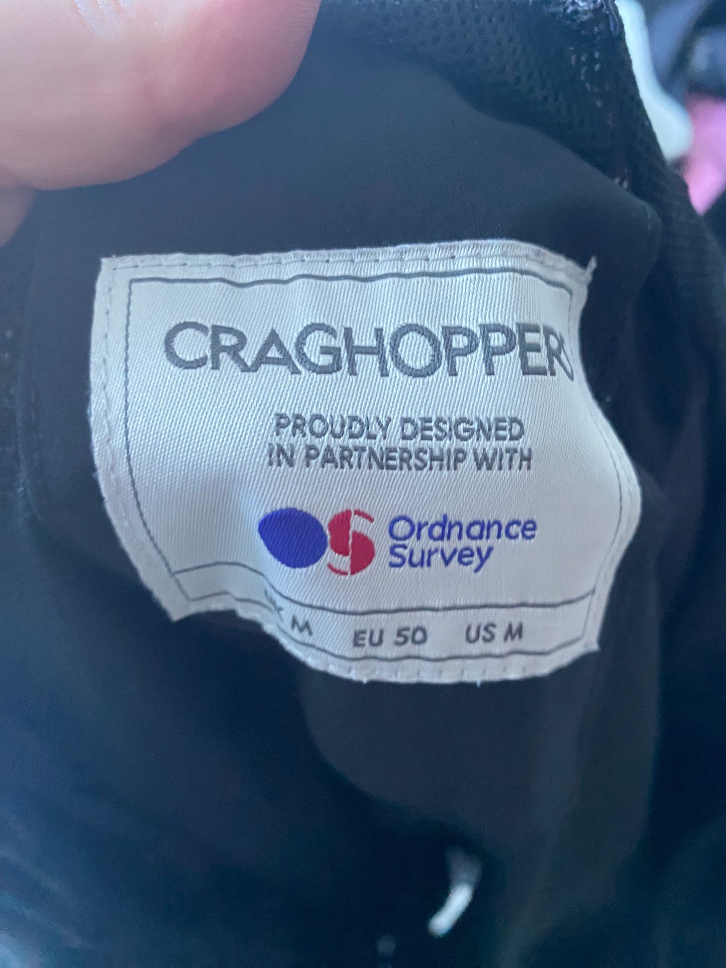 Craghoppers X Ordinance Survey Waterproof Coat Size Medium