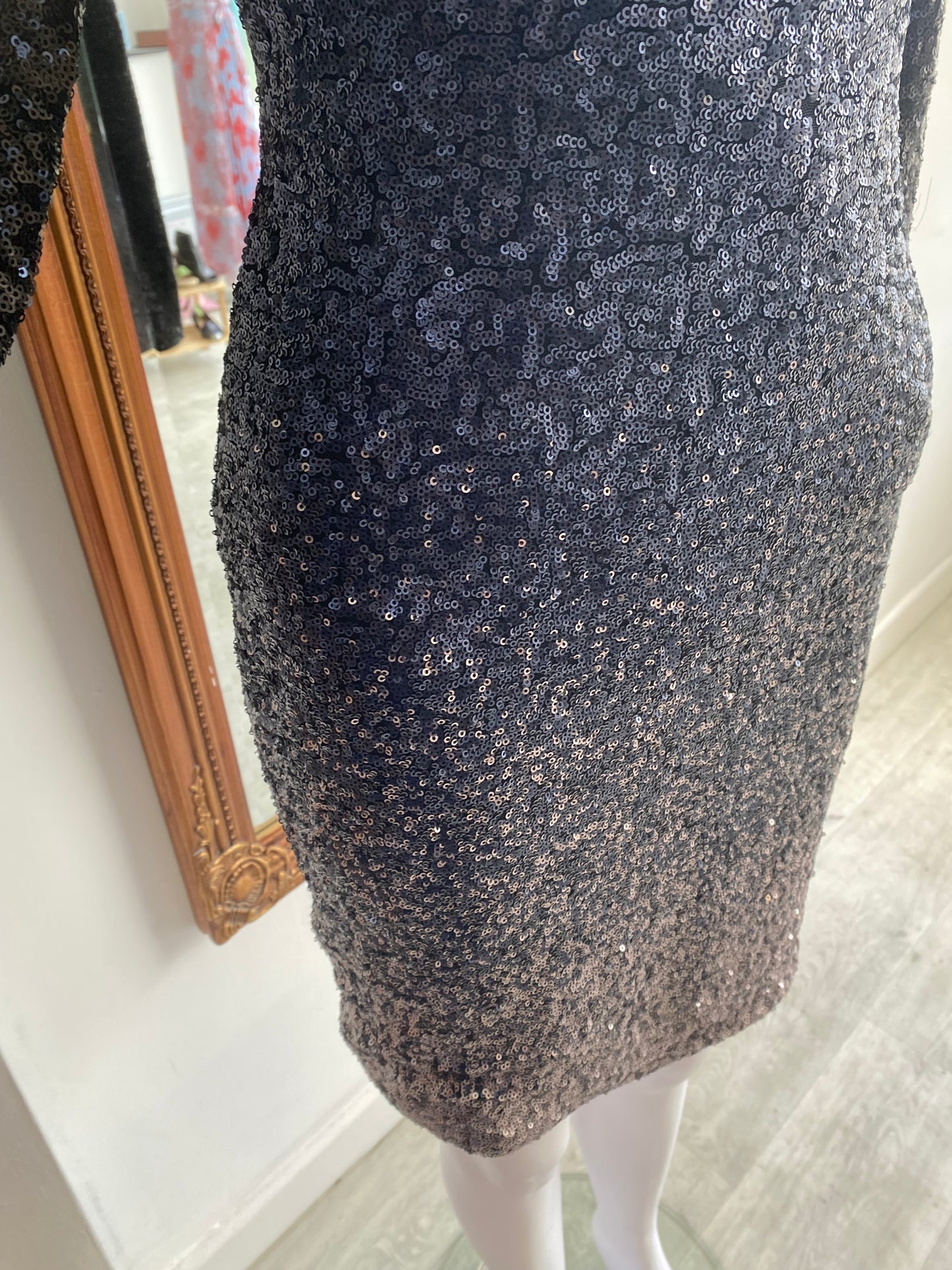 Coast ombré sequin dress size 8