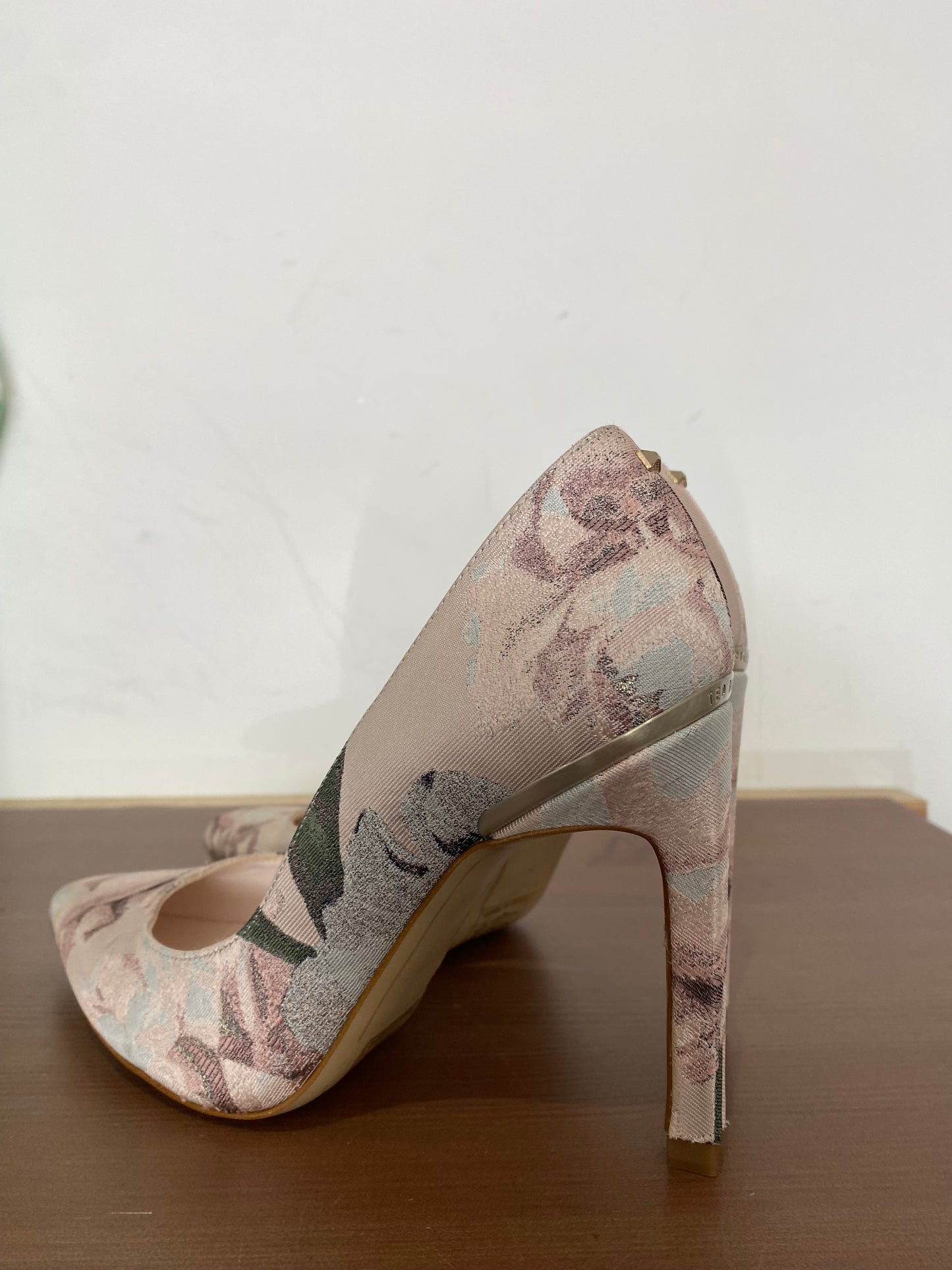 Ted Baker floral heels size 3