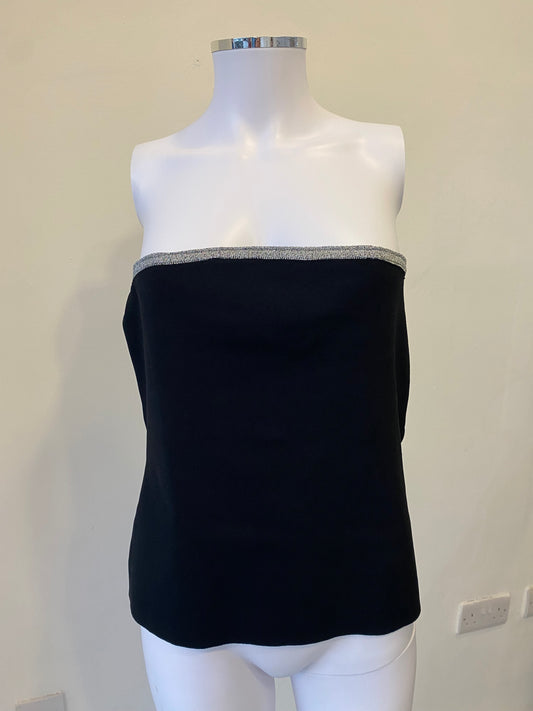 Reiss Sparkle Bandeau Top Size Large 12-14 With Tags