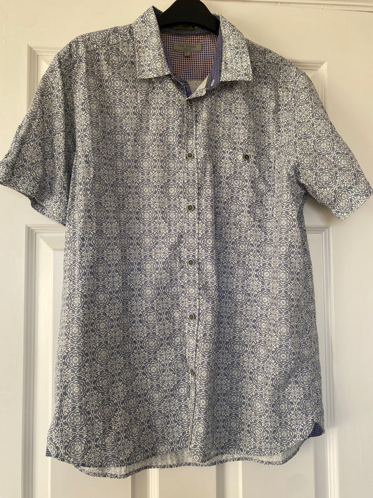 Ted Baker patterned shirt size XXL