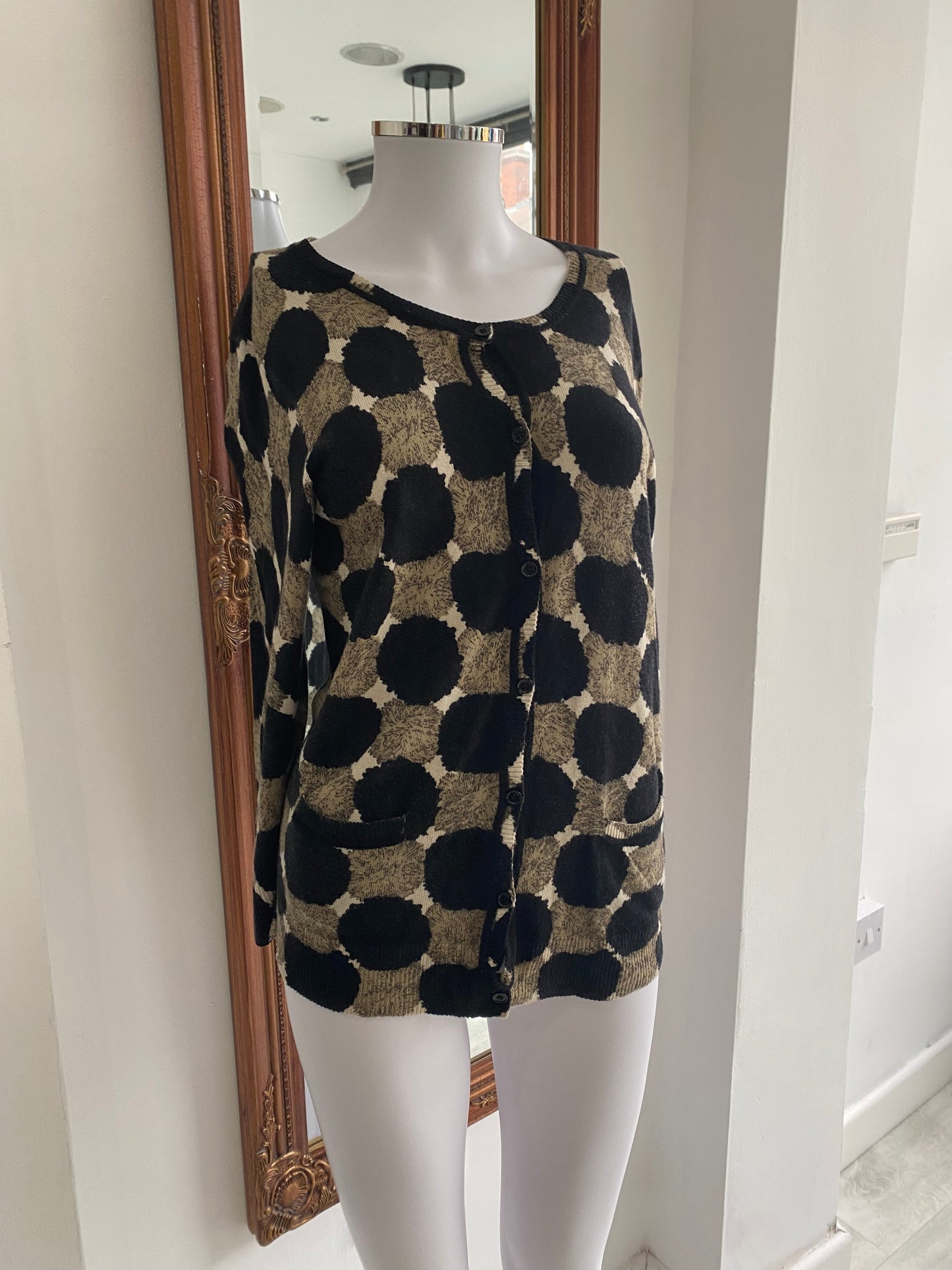 Hobbs Silk and Cashmere Cardigan Size 12