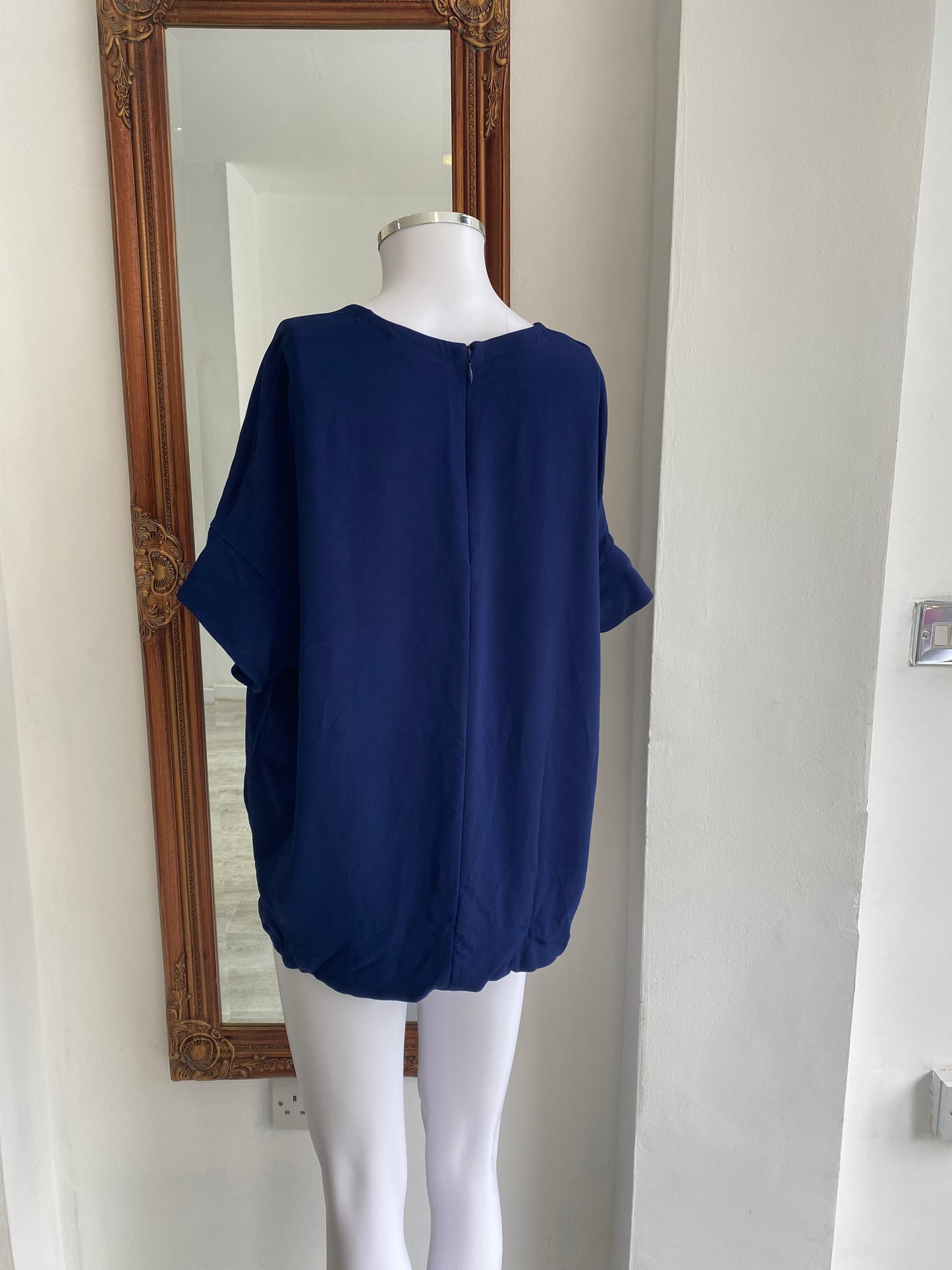 COS Blue Top Size 14-16