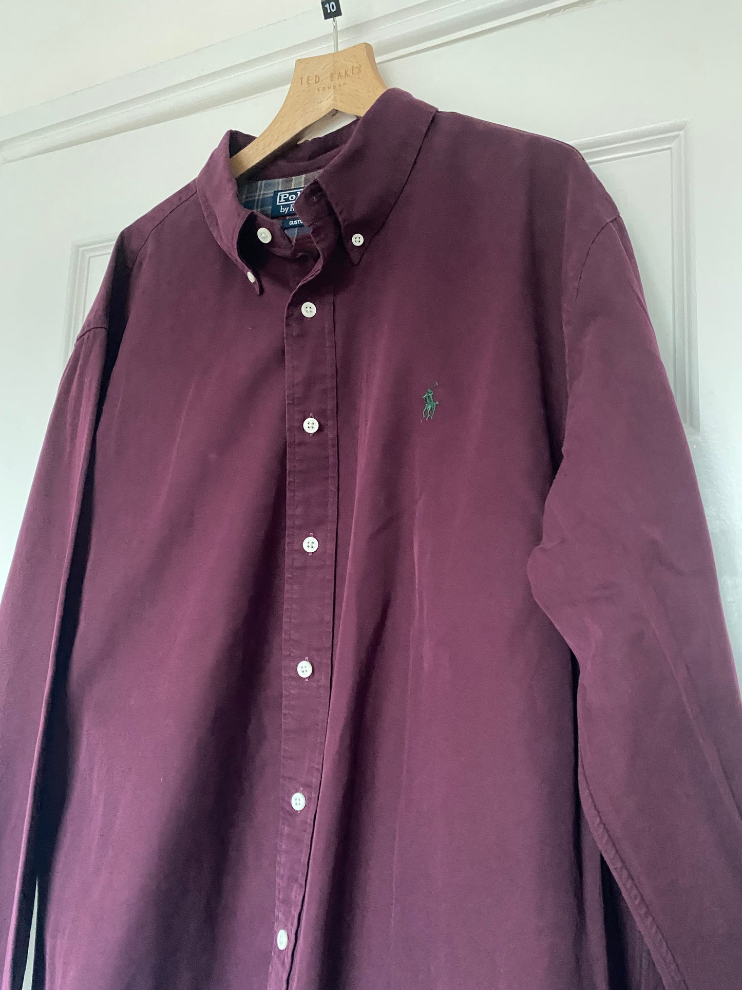 Polo Ralph Lauren Burgundy Shirt Size XXL