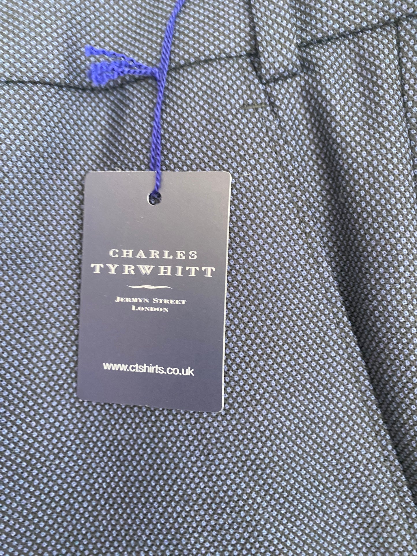 Charles Tyrwhitt Blue Suit Size XL