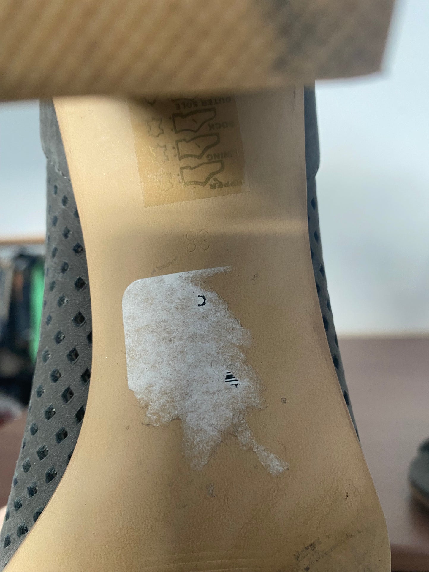 Mint Velvet Grey Laser Cut Boots Size 5