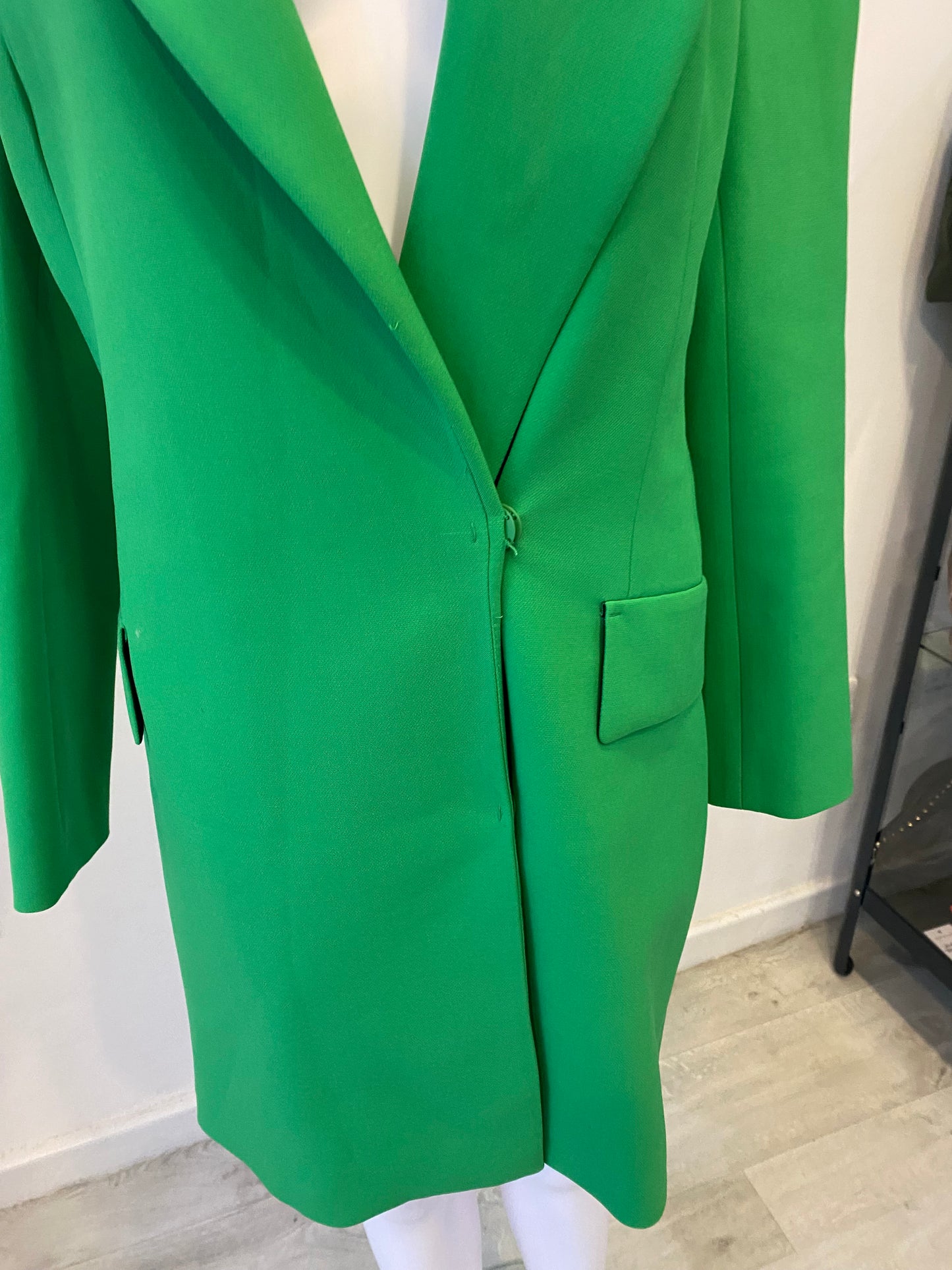 Zara Green Blazer Dress Size L 12
