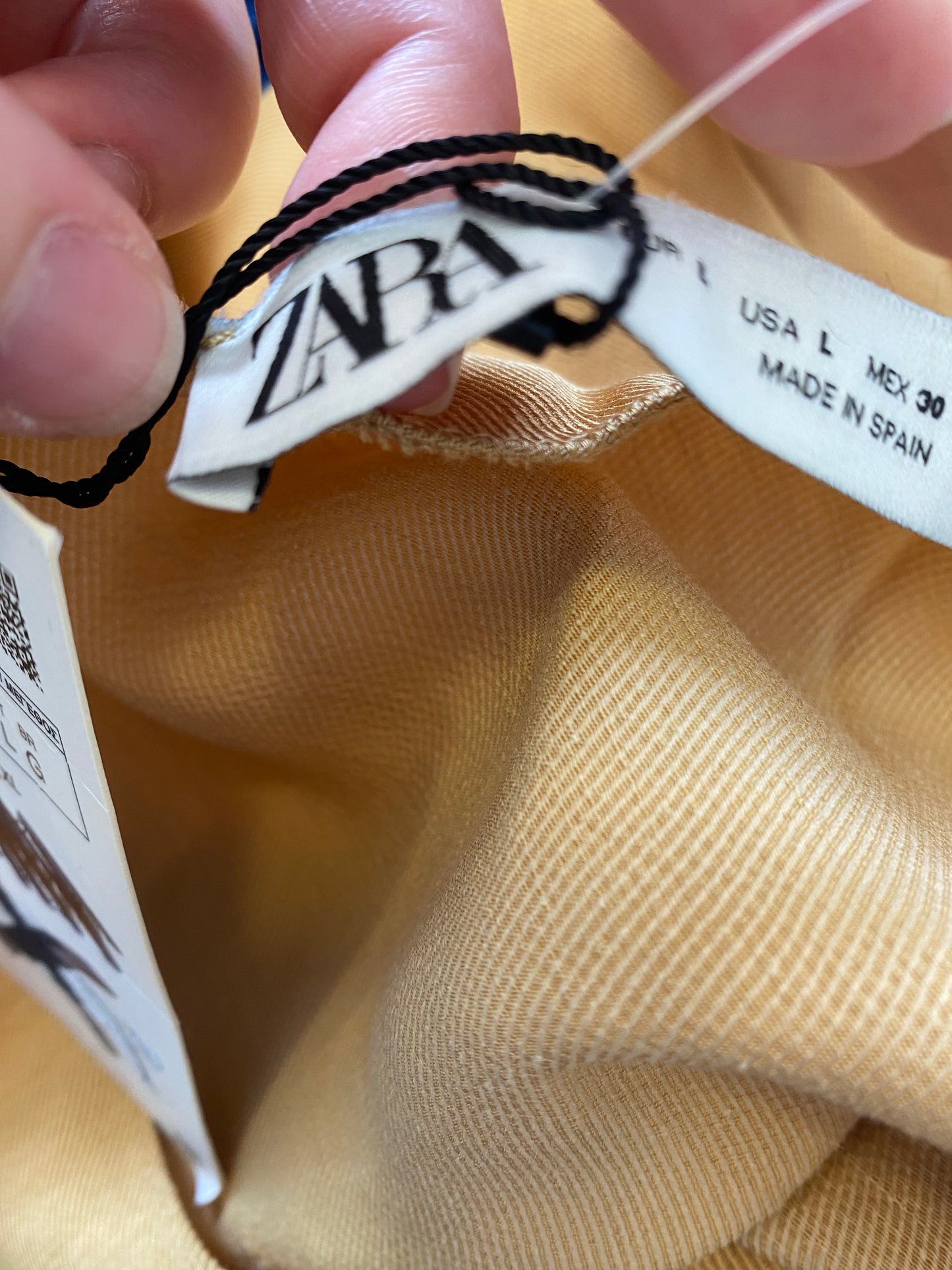 Zara Gold Maxi Dress Size Large 12 New with Tags