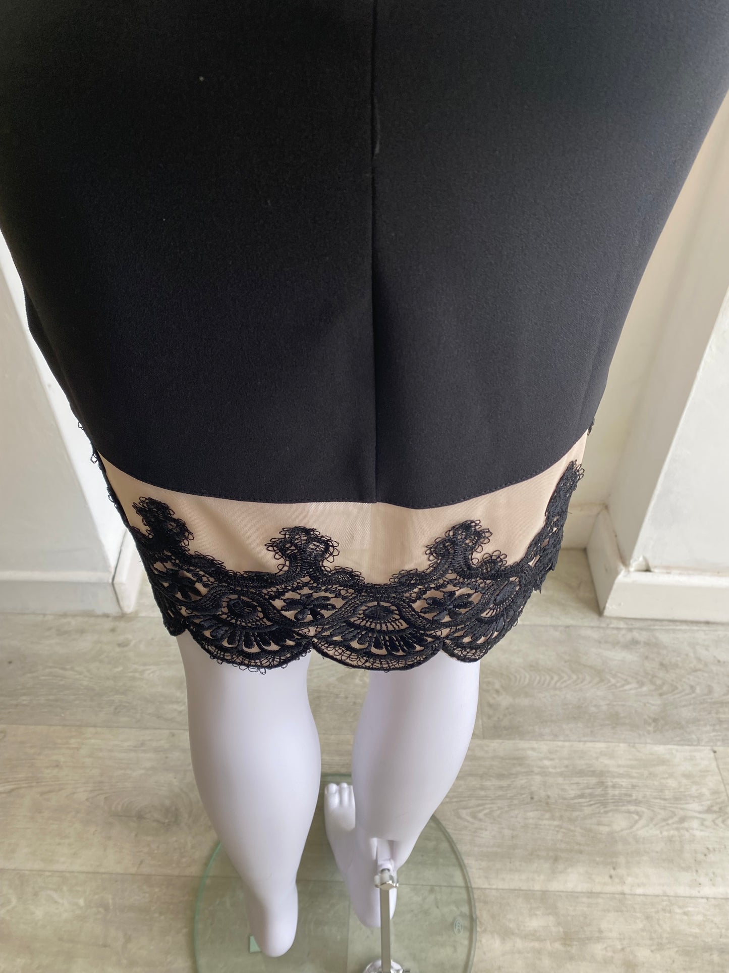 Lipsy Black Dress Size 8