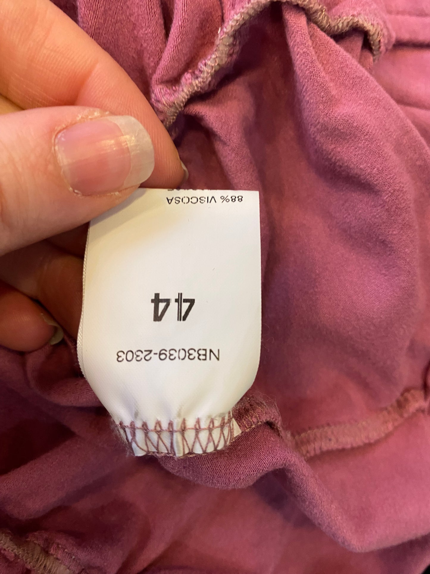 Nolita Pink Shirt Size 10