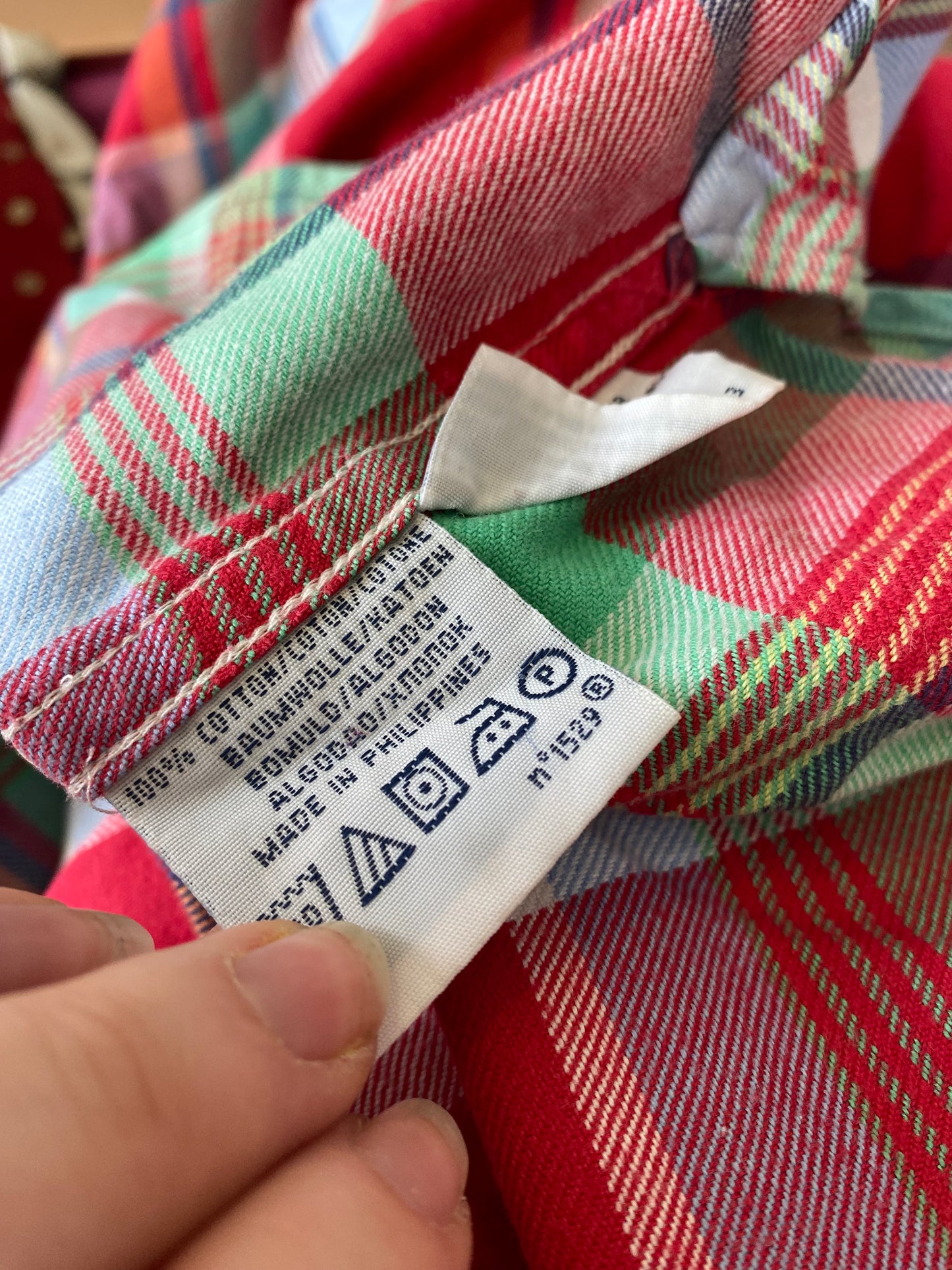 Polo Ralph Lauren Red Checked Shirt Size XL