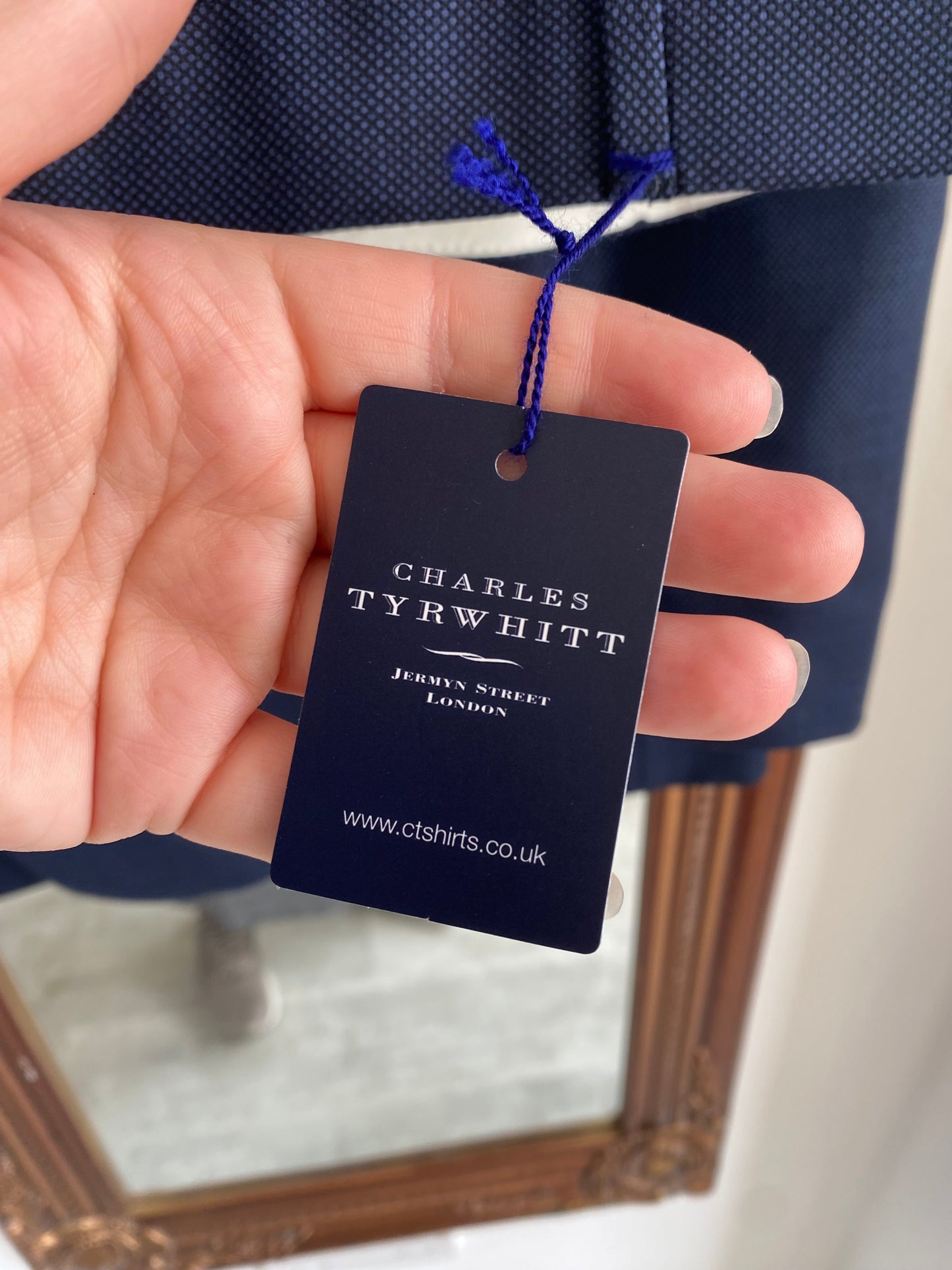 Charles Tyrwhitt Blue Suit Size XL