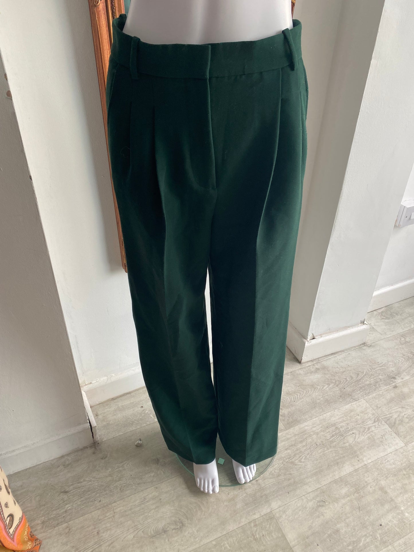 Zara Green Trouser Suit Size 10