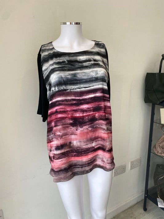 Damsel in a Dress Ombré Print T-shirt Size 14