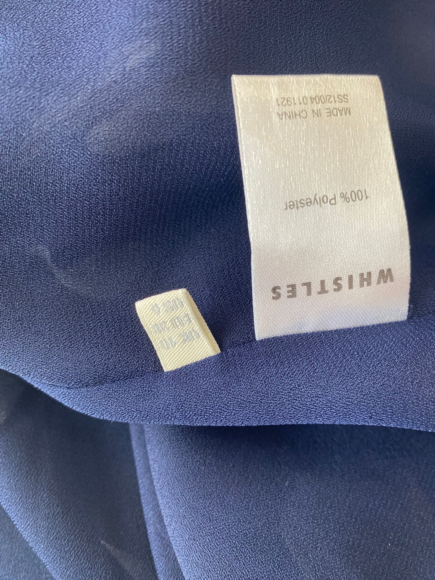 Whistles polka dot dress size 10-12