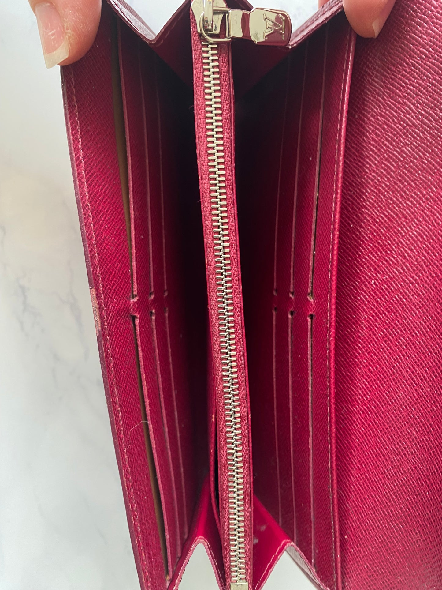 Louis Vuitton Sarah Wallet Epi Leather