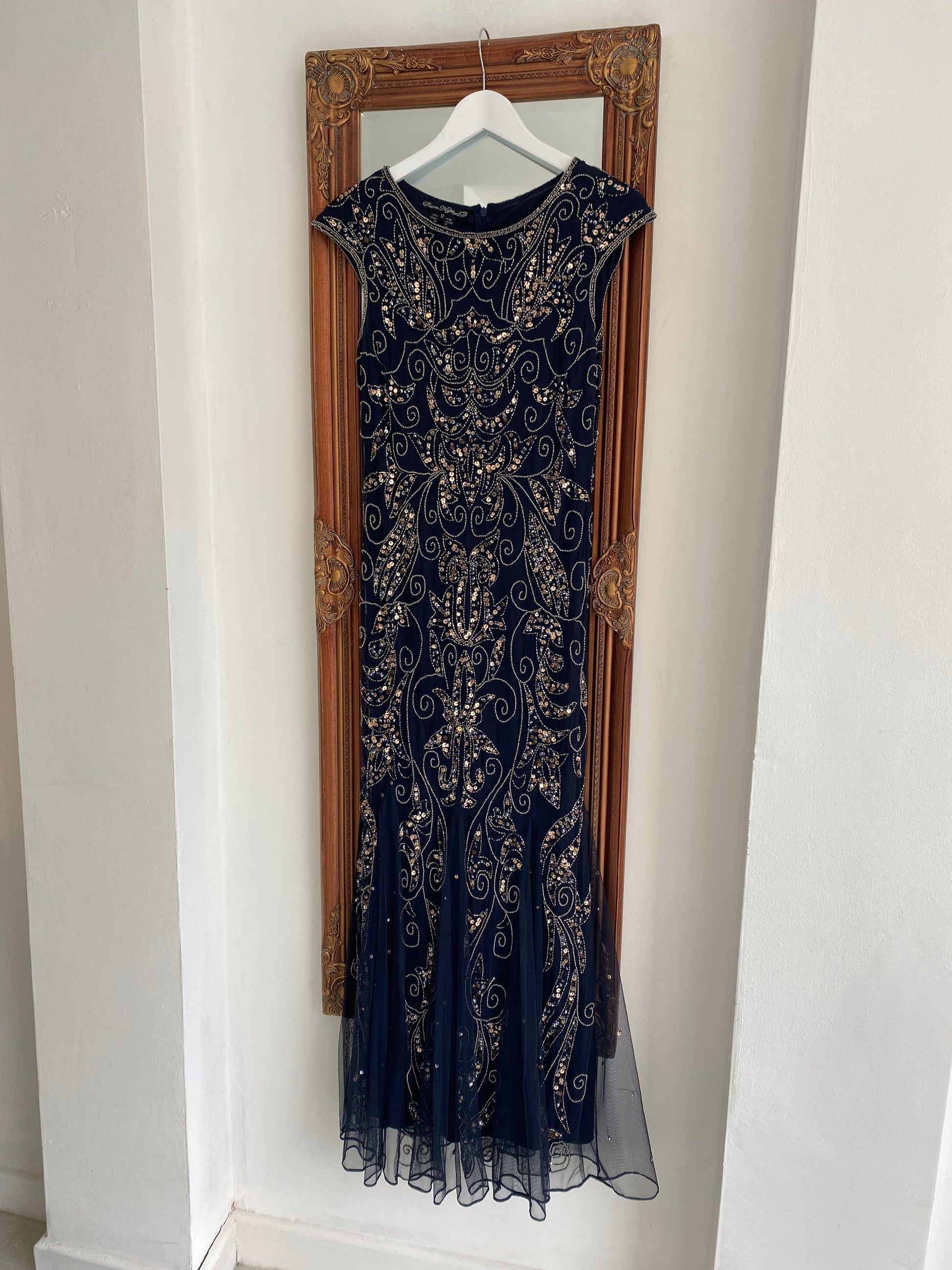 Pisarro Nights Long Evening Gown Dress Size 12 – Follow The Clothes