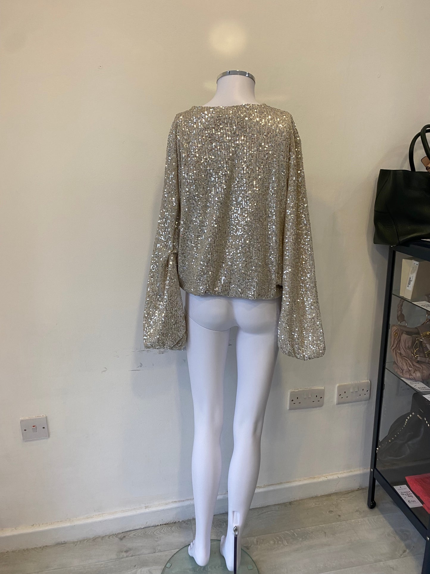 In Other Words Sparkle Jacket With Tags Size Medium 12