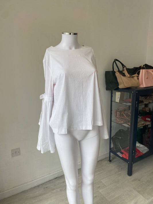 Catherine Malandrino White Top Size Small 8-10
