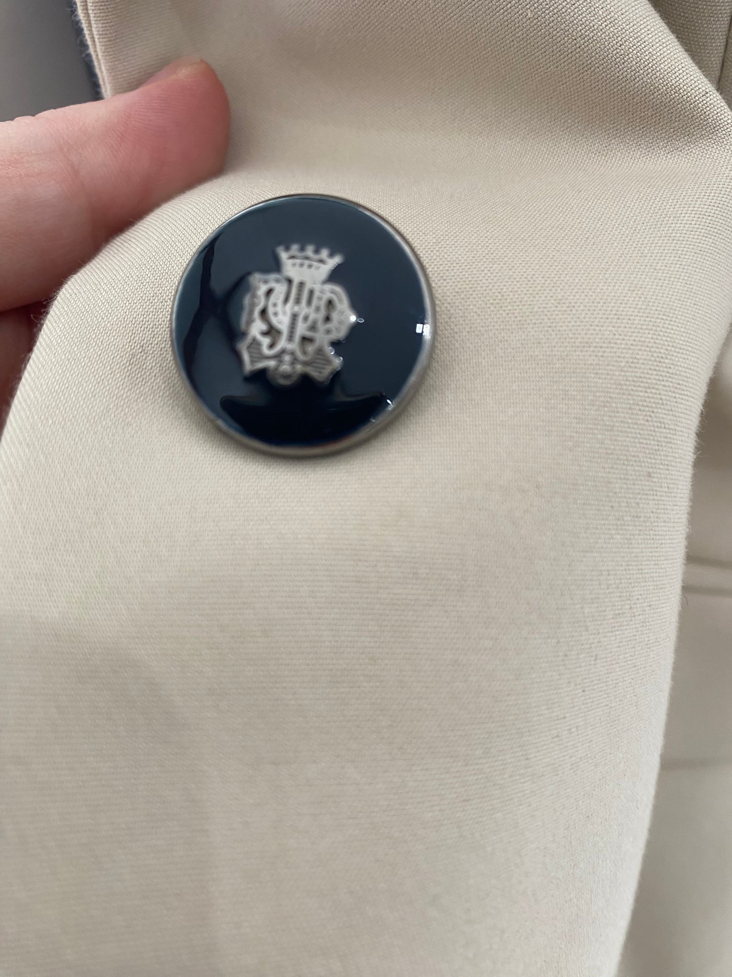 Zara Beige Trouser Suit Size 10