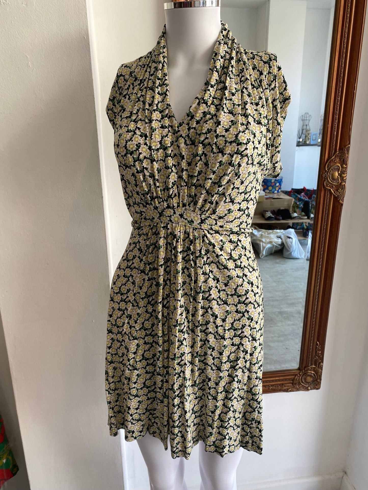French Connection floral print dress size 8