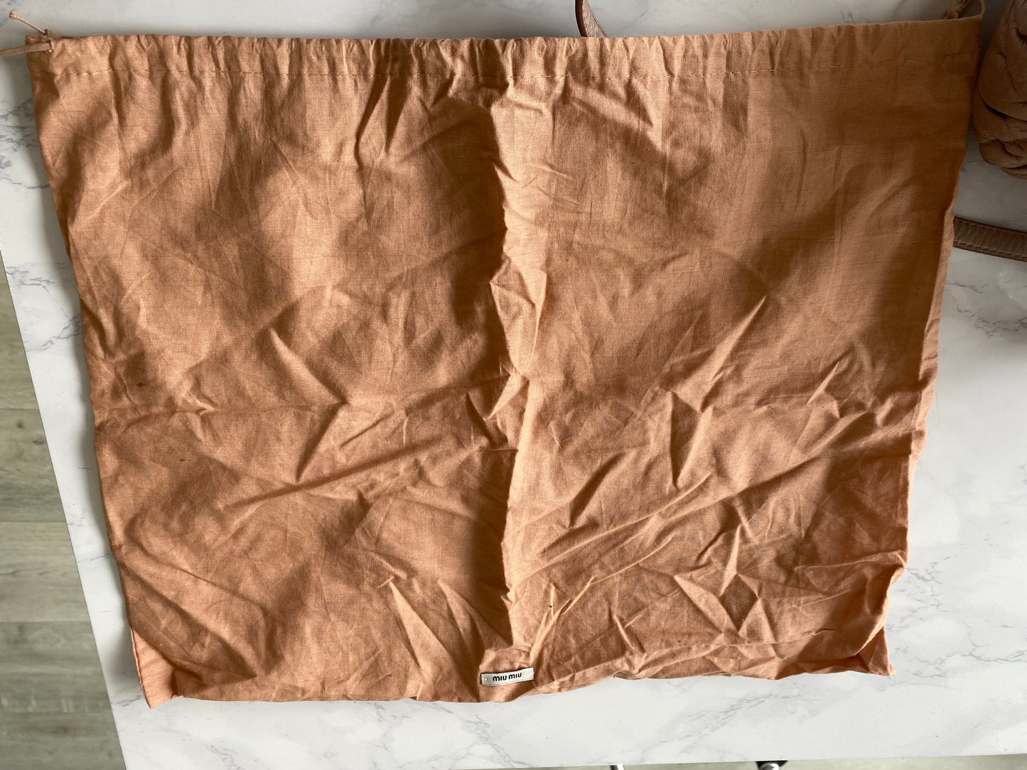 Miu Miu Metelasse Soft Pink Handbag with crossbody strap