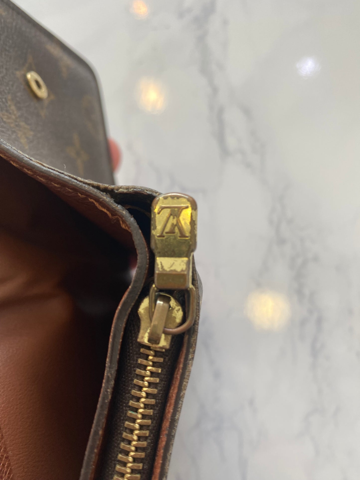 Louis Vuitton Monogram Canvas Compact Wallet