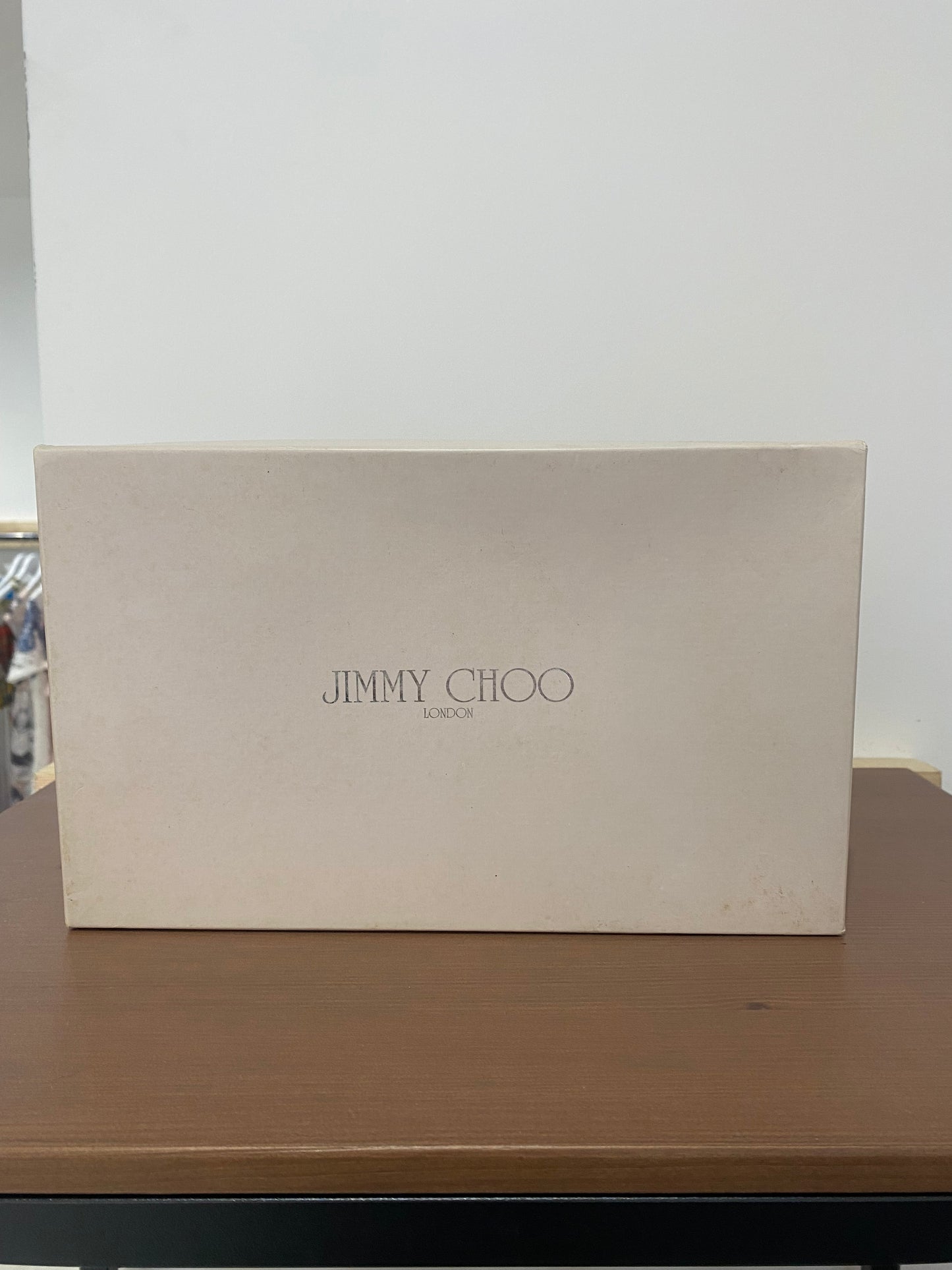 Jimmy Choo Black Leather Sandals Size 5.5