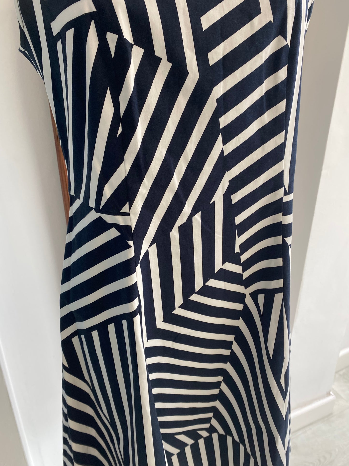 Luisa Cerano Striped Dress Size 14
