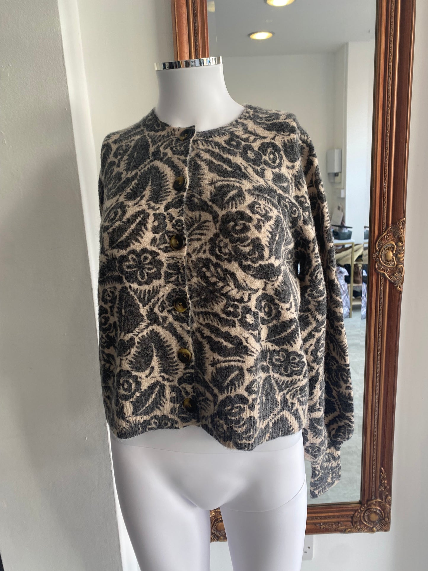 Boden Patterend Cardigan New With Tags