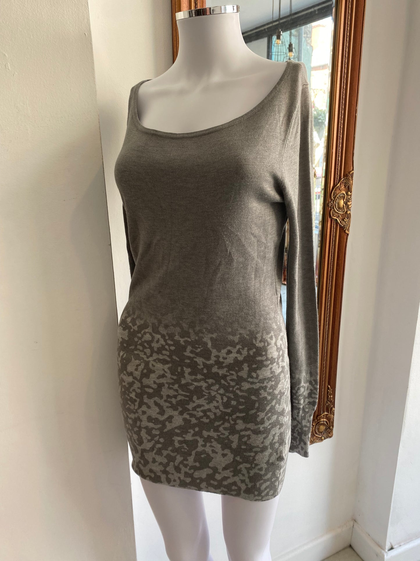 Mint Velvet grey knitted dress