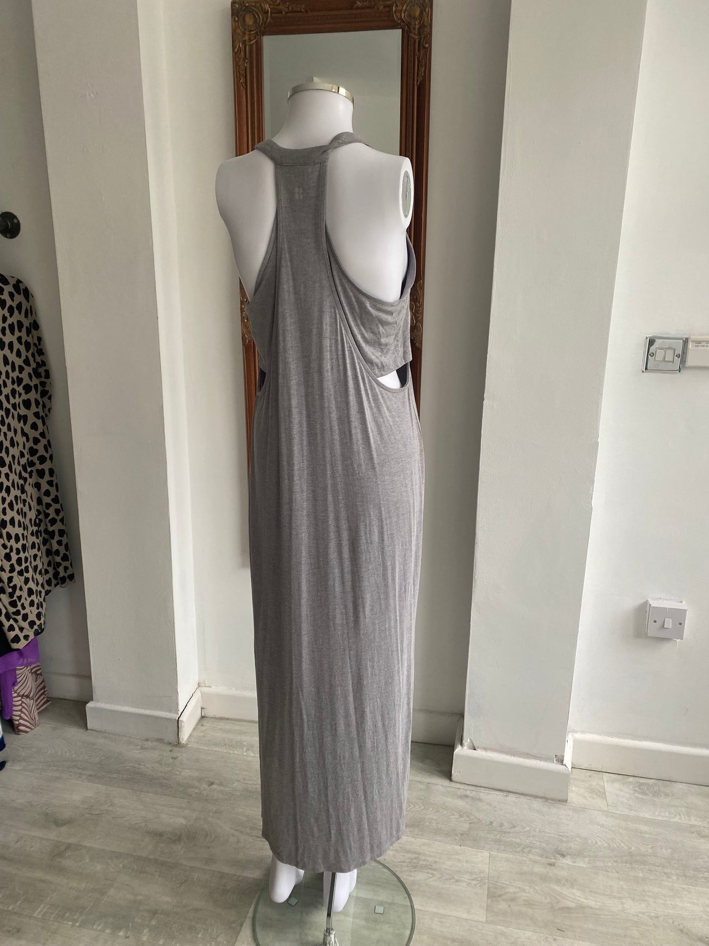 Sweaty Betty Grey Jersey Dress Size 8-10