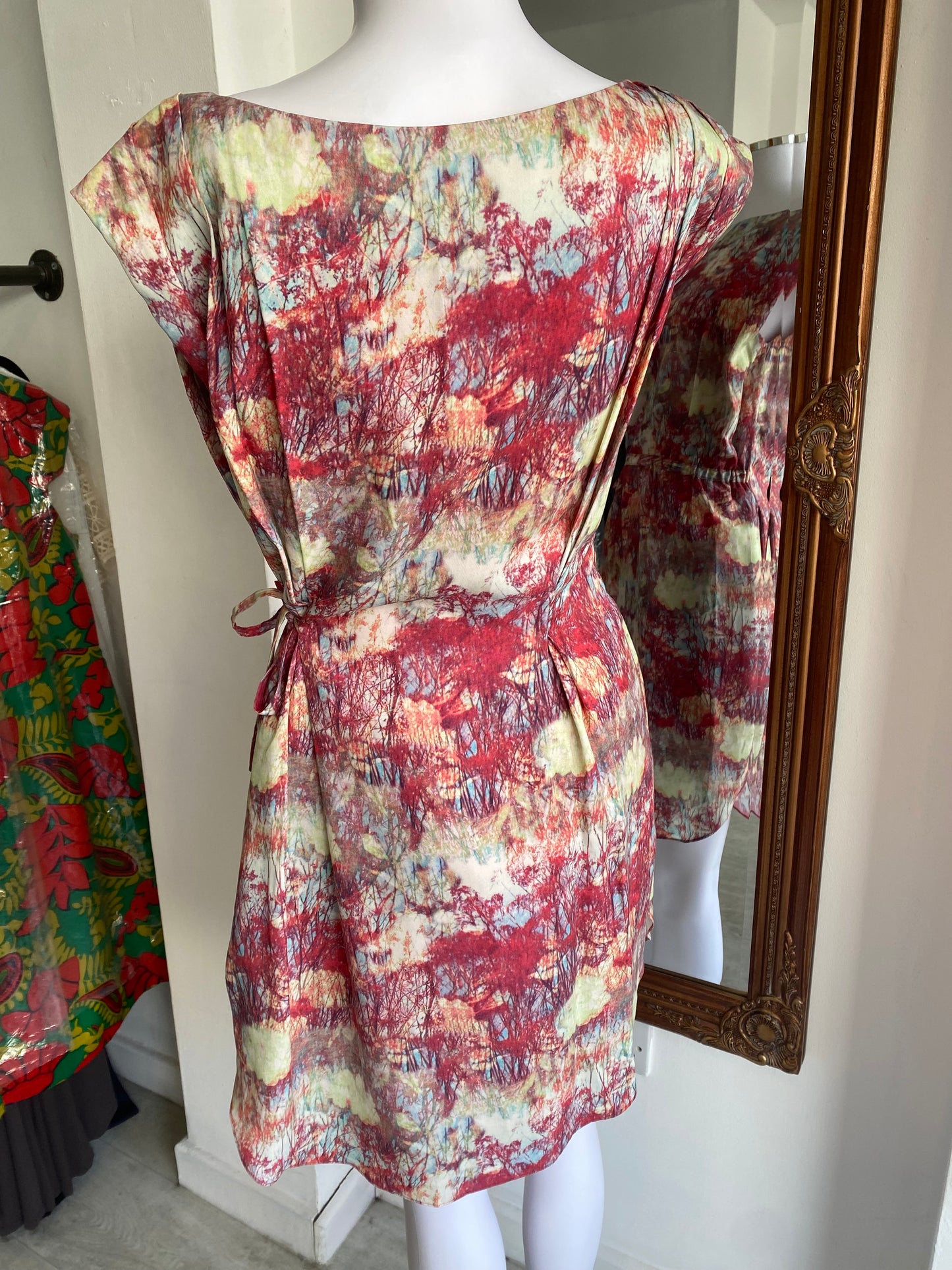 Reiss floral print dress size 8-10