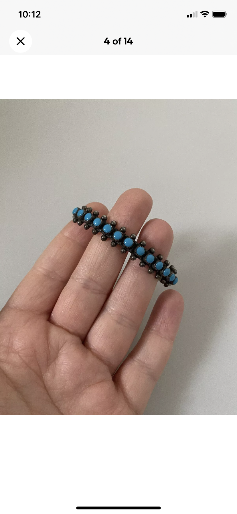 Zuni Snake Eye Bracelet