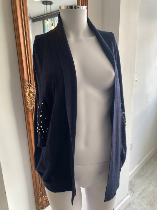 Armani Jeans navy cardigan size 8
