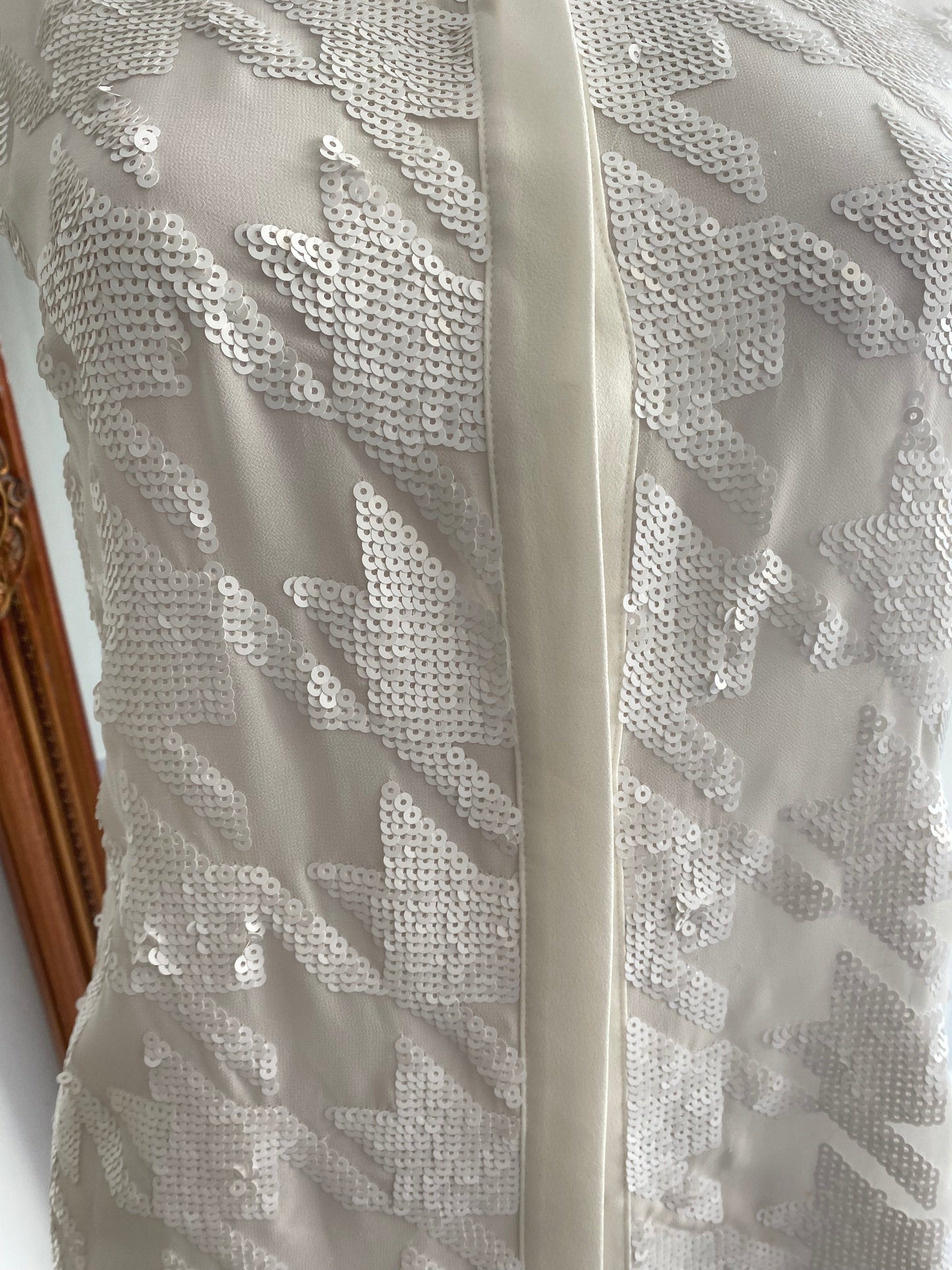 Ted Baker sequin blouse size 8