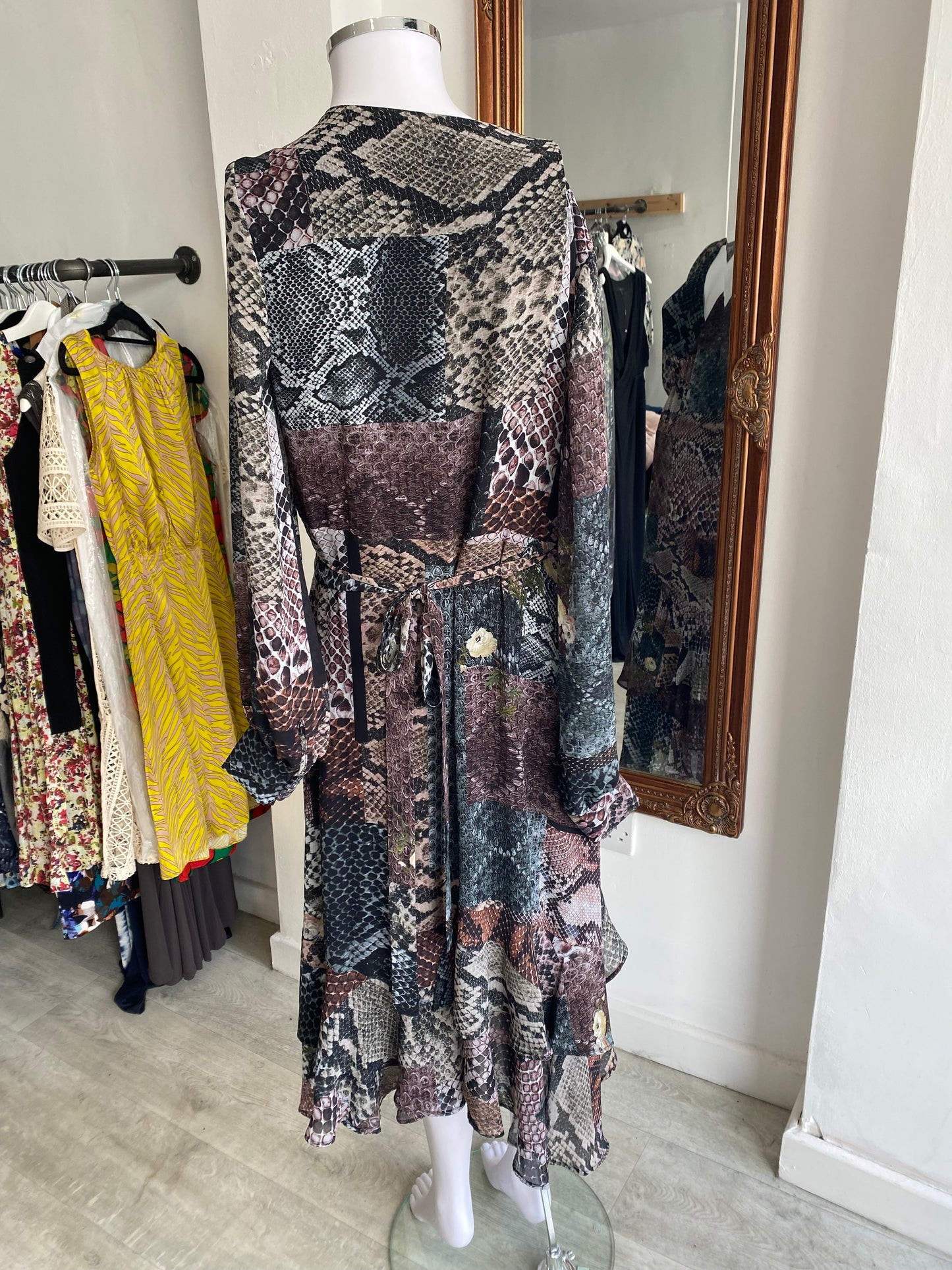 Studio by Preen snake print dress size 12-14