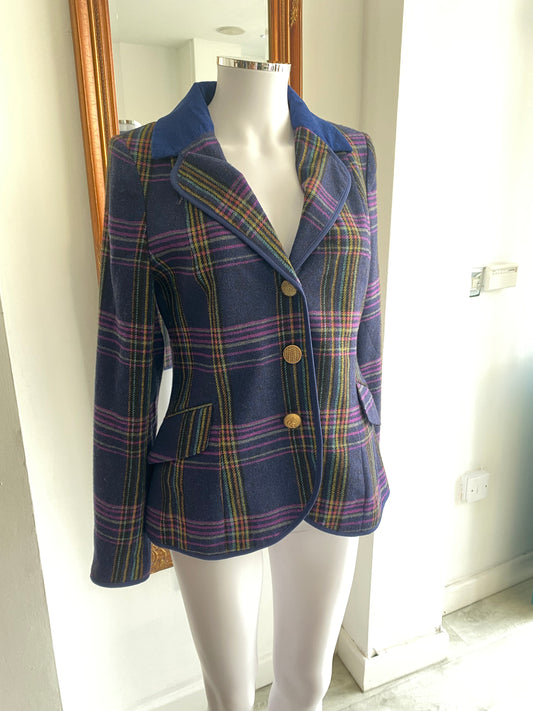 Joe Browns Checked Blazer Brand New Size 10
